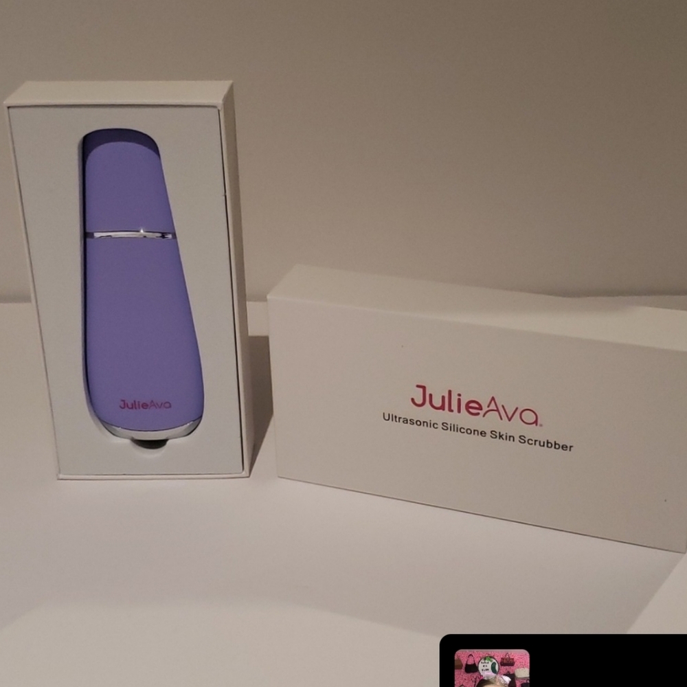 JulieAva Ultrasonic Silicone Skin Care Device